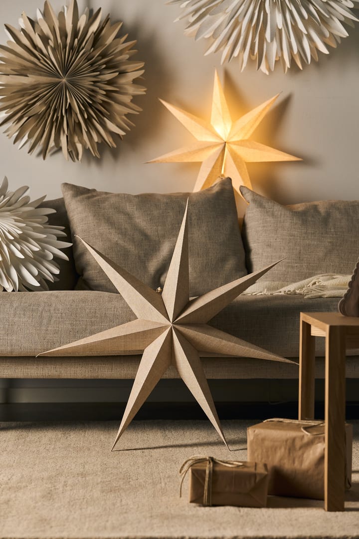 Bare advent star nature - 60 cm - Scandi Living