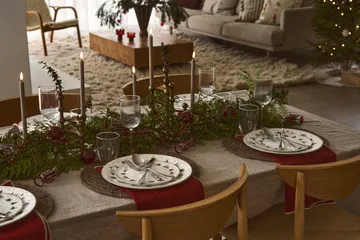 Bonbons Christmas tree bauble 6-pack - Red - Scandi Living