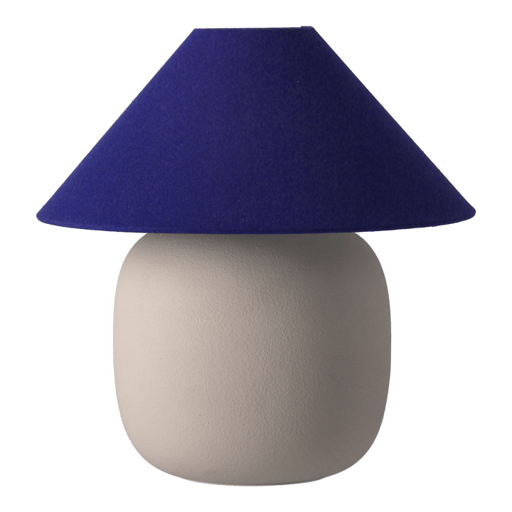 Boulder table lamp 29 cm beige-cobolt - undefined - Scandi Living