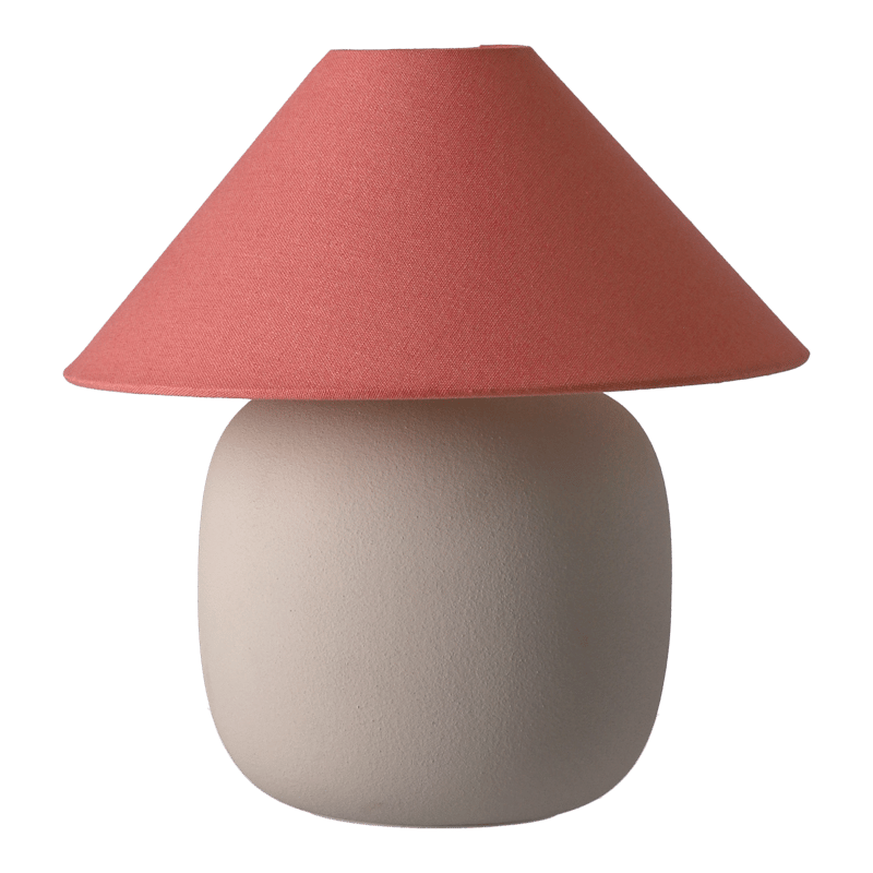Scandi Living Boulder table lamp 29 cm beige-cobolt