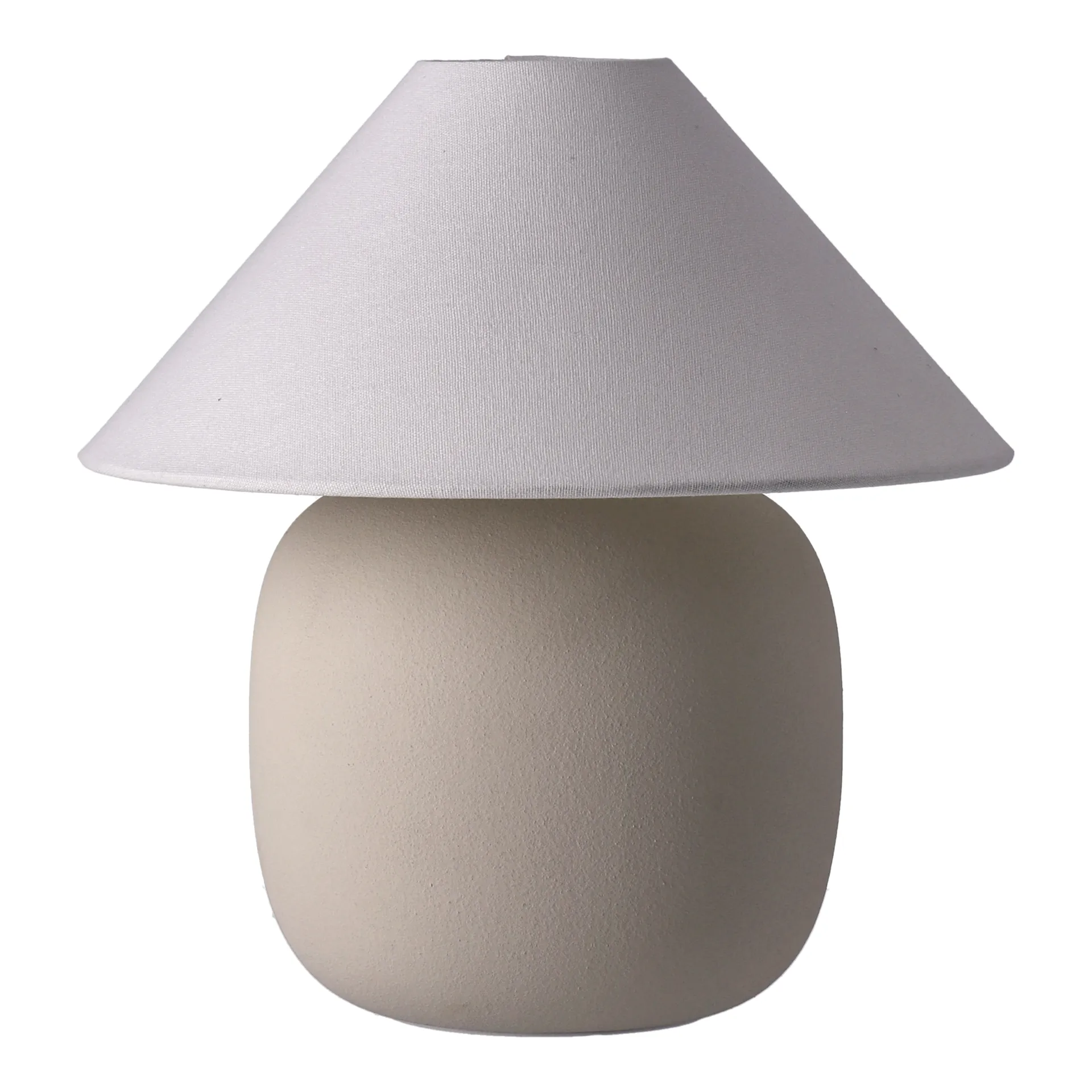Boulder table lamp 29 cm beige-white Scandi Living
