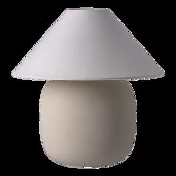 Boulder table lamp 29 cm beige-white - Scandi Living