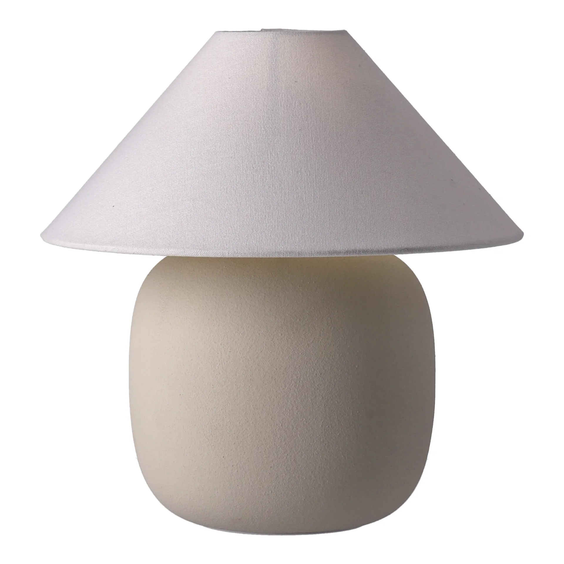 Boulder table lamp 29 cm beige-white Scandi Living