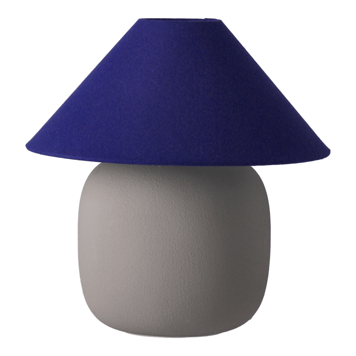 Boulder table lamp 29 cm grey-cobolt - undefined - Scandi Living