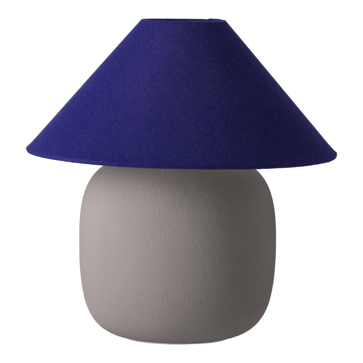 Boulder table lamp 29 cm grey-cobolt Scandi Living