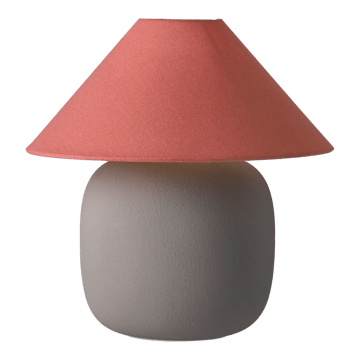 Boulder table lamp 29 cm grey-peach - undefined - Scandi Living