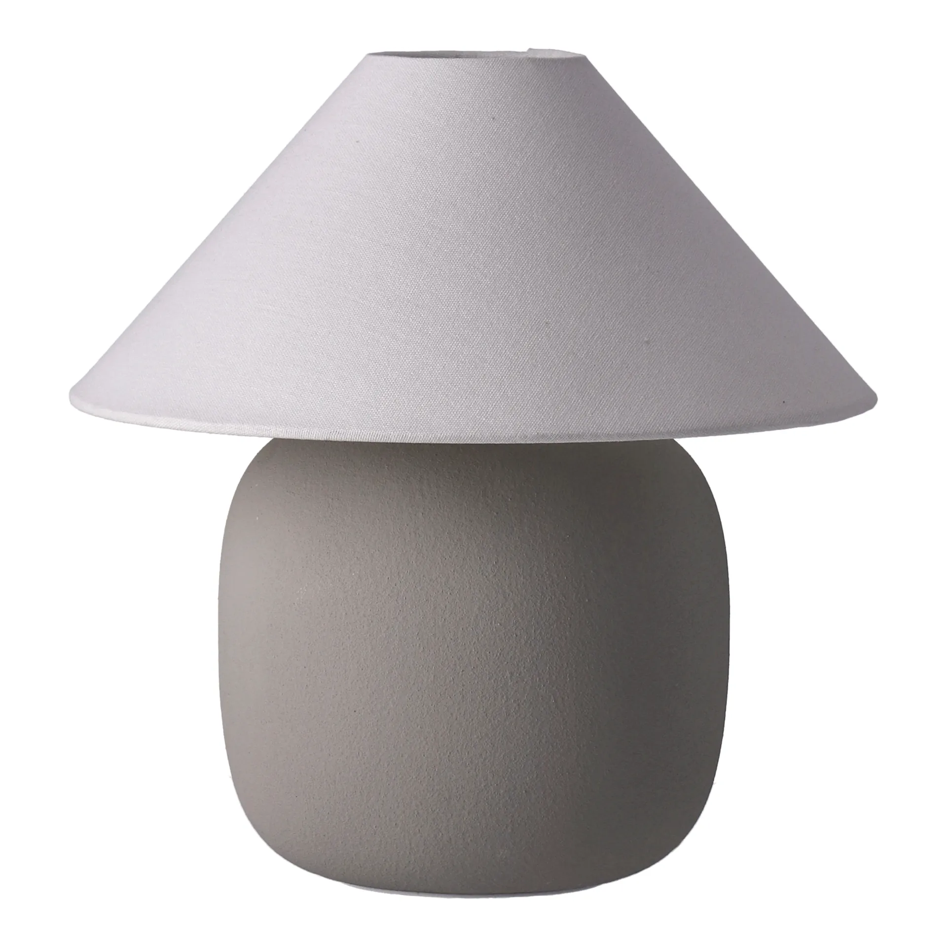Boulder table lamp 29 cm grey-white Scandi Living