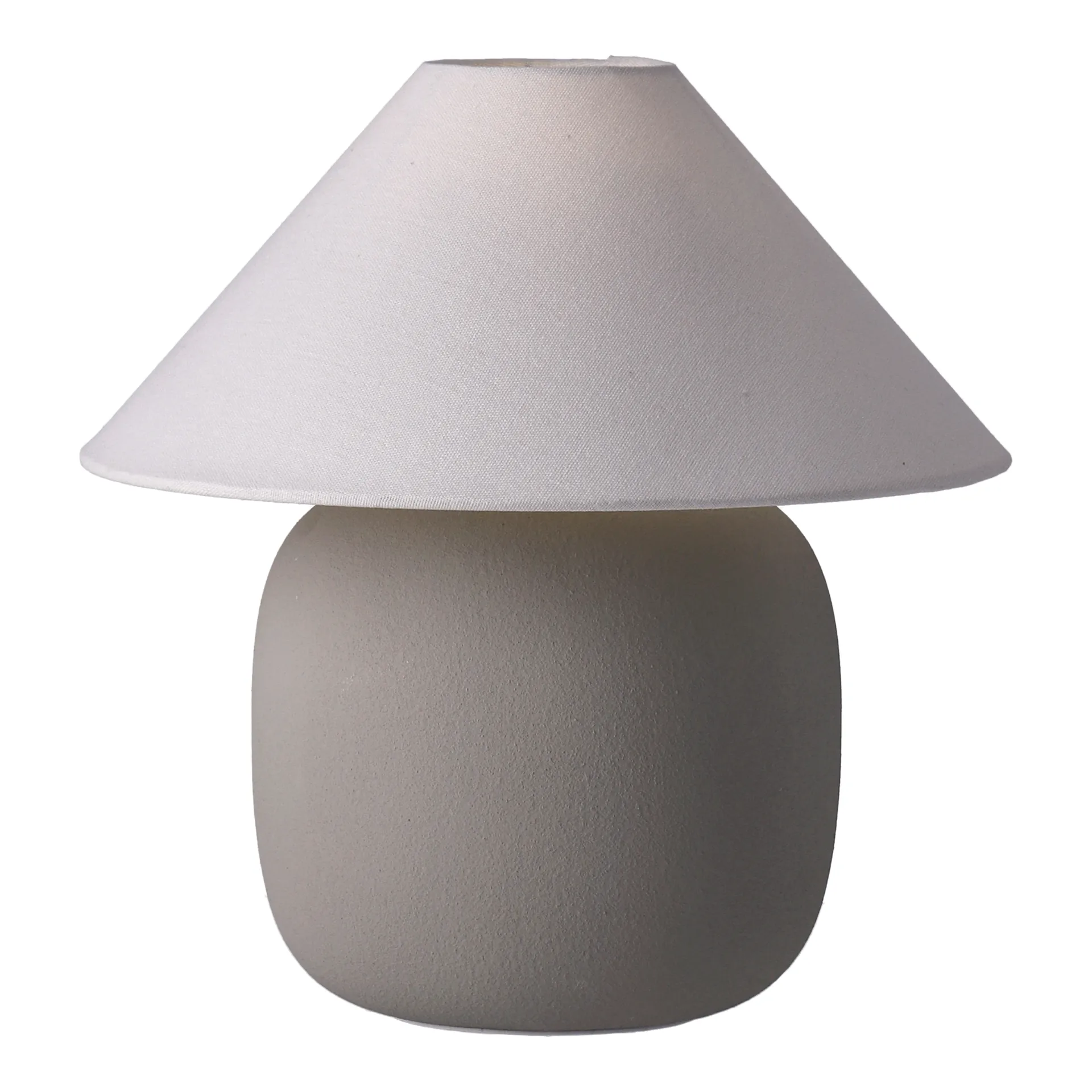 Boulder table lamp 29 cm grey-white Scandi Living