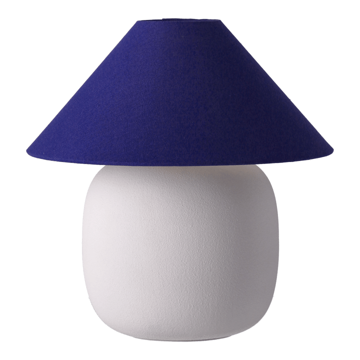 Boulder table lamp 29 cm white-cobolt - undefined - Scandi Living