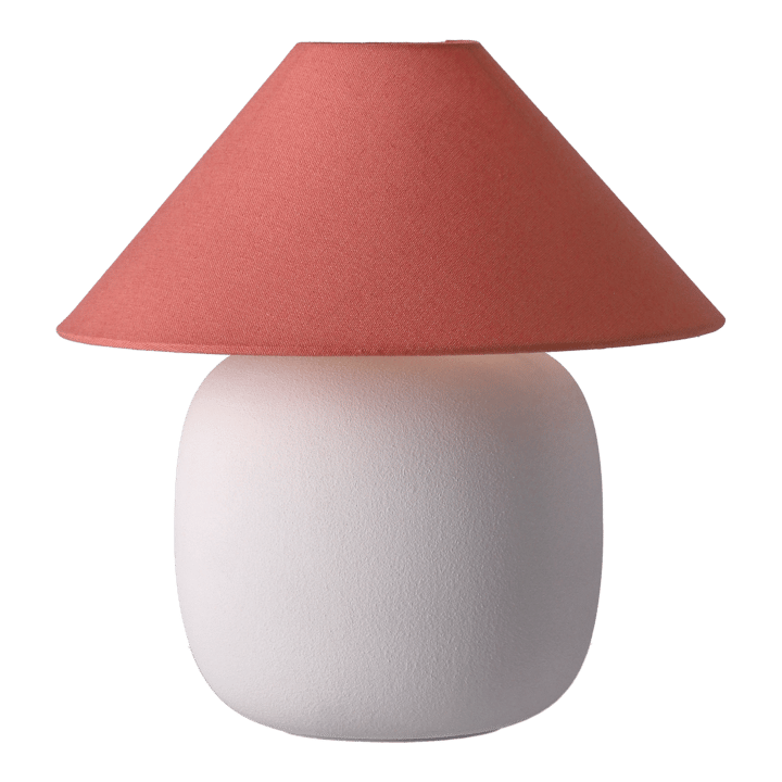 Boulder table lamp 29 cm white-peach - undefined - Scandi Living