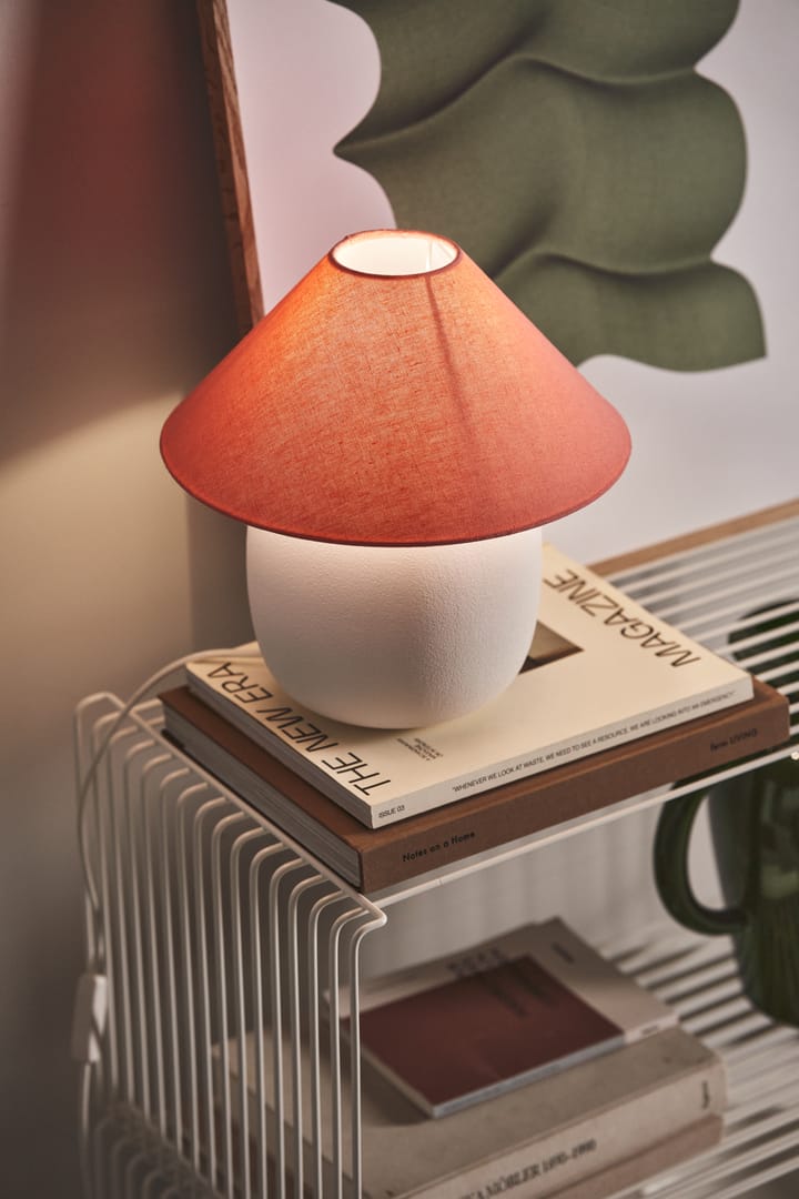 Boulder table lamp 29 cm white-peach - undefined - Scandi Living