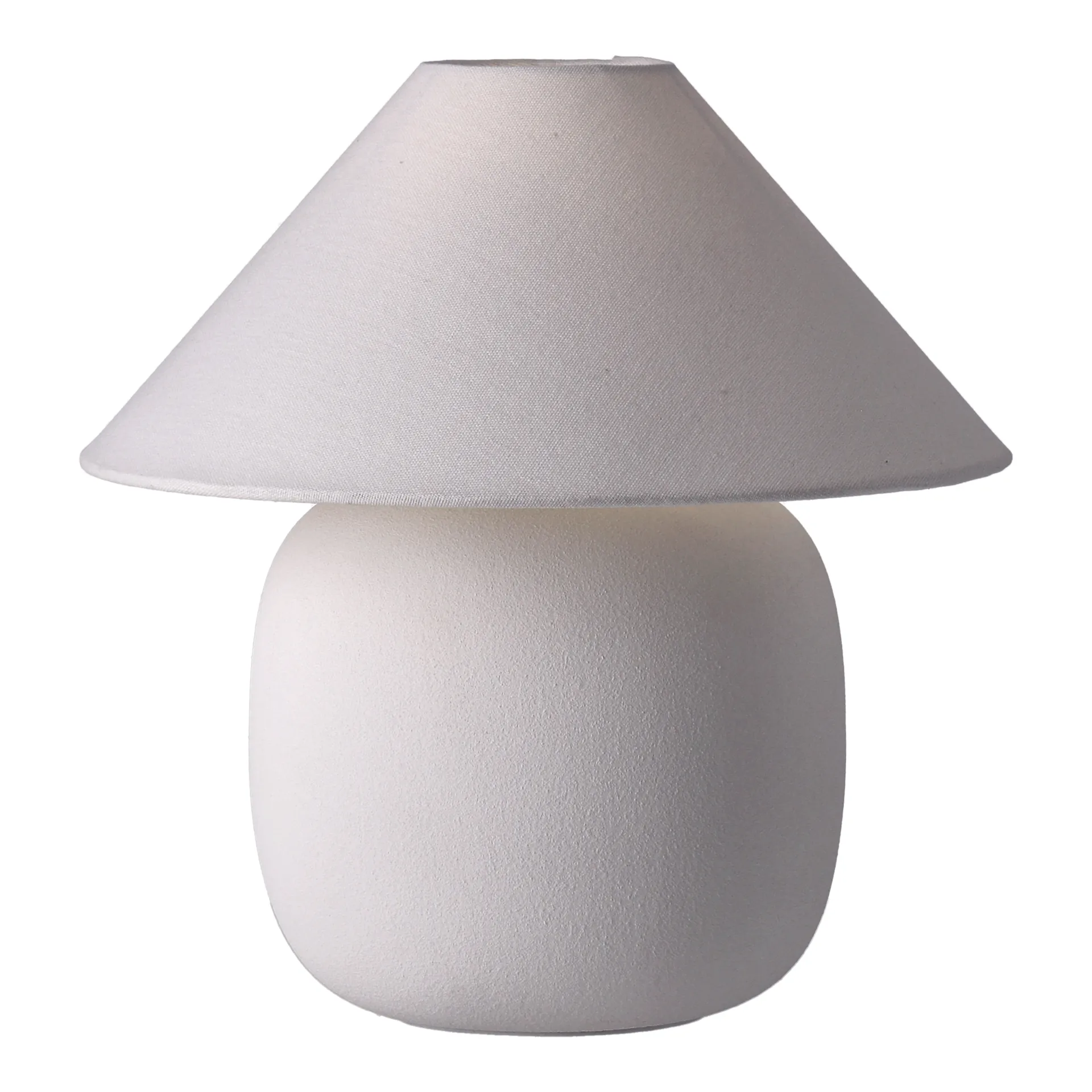 Boulder table lamp 29 cm white-white Scandi Living