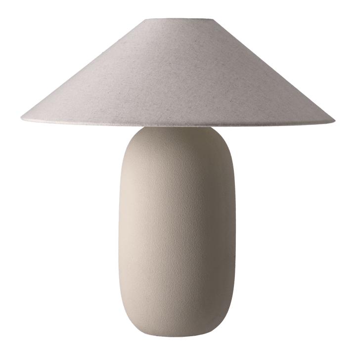 Boulder table lamp 48 cm beige-nature - Lamp base - Scandi Living