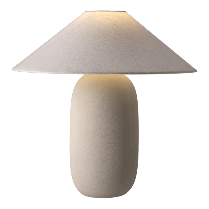 Boulder table lamp 48 cm beige-nature - Lamp base - Scandi Living
