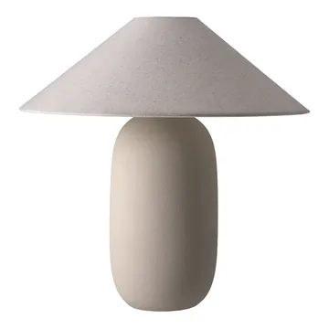 Boulder table lamp 48 cm beige-nature - Scandi Living