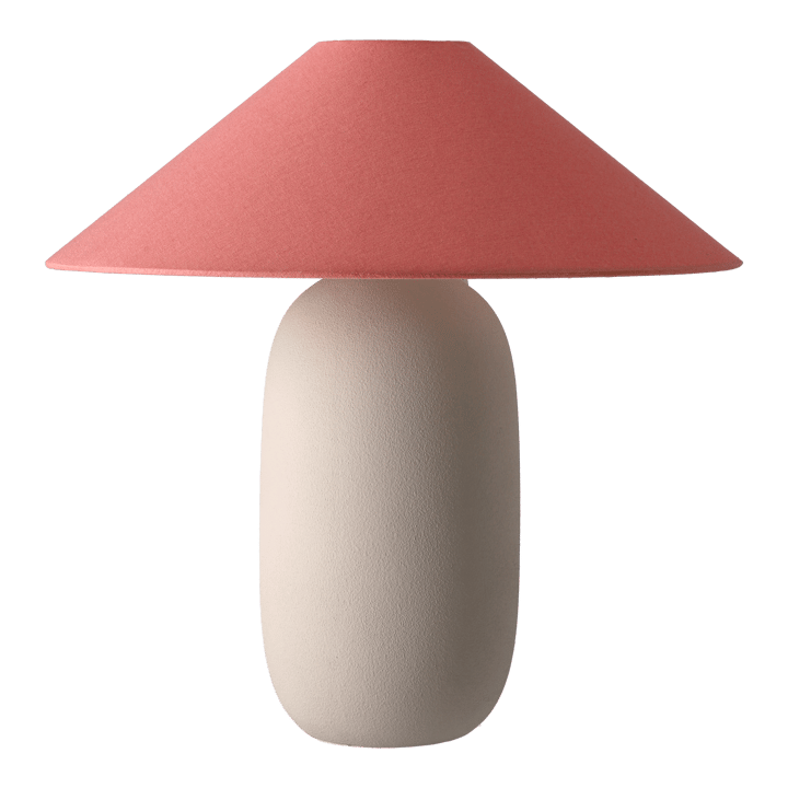 Boulder table lamp 48 cm beige-peach Scandi Living