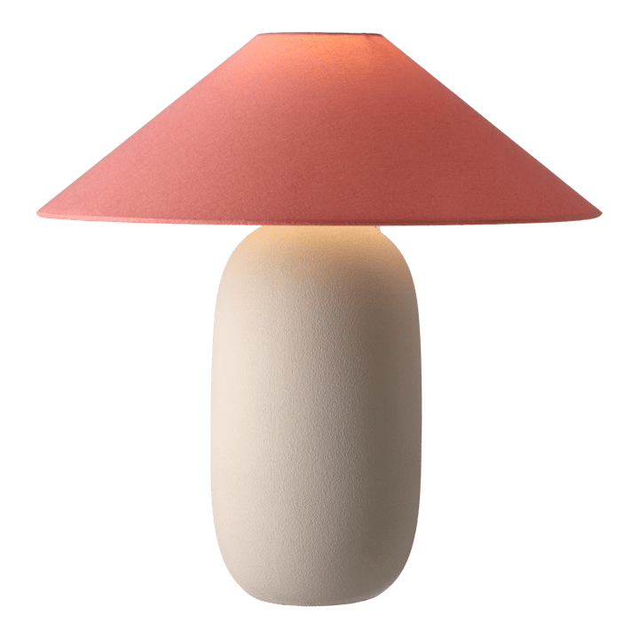 Boulder table lamp 48 cm beige-peach Scandi Living