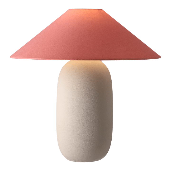 Boulder table lamp 48 cm beige-peach - undefined - Scandi Living