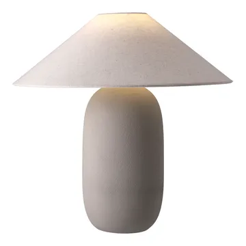 Boulder table lamp 48 cm grey-nature - Scandi Living