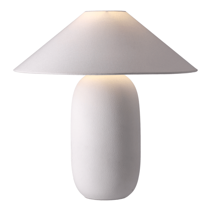 Boulder table lamp 48 cm white-white - Lamp base - Scandi Living