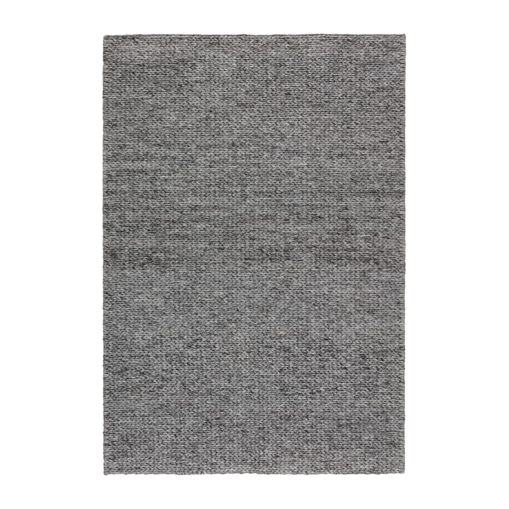 Braided wool carpet dark grey, 200x300 cm Scandi Living