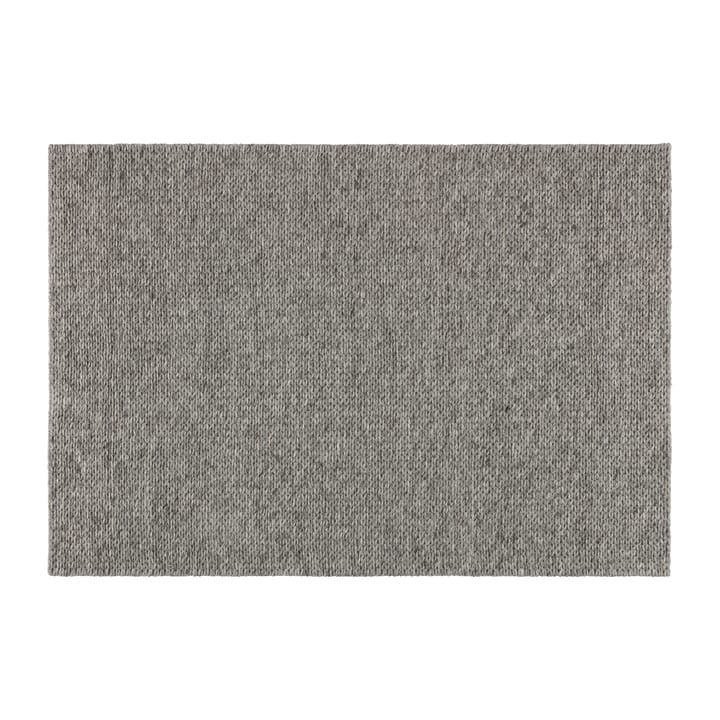 Braided wool carpet natural grey - 170x240 cm - Scandi Living