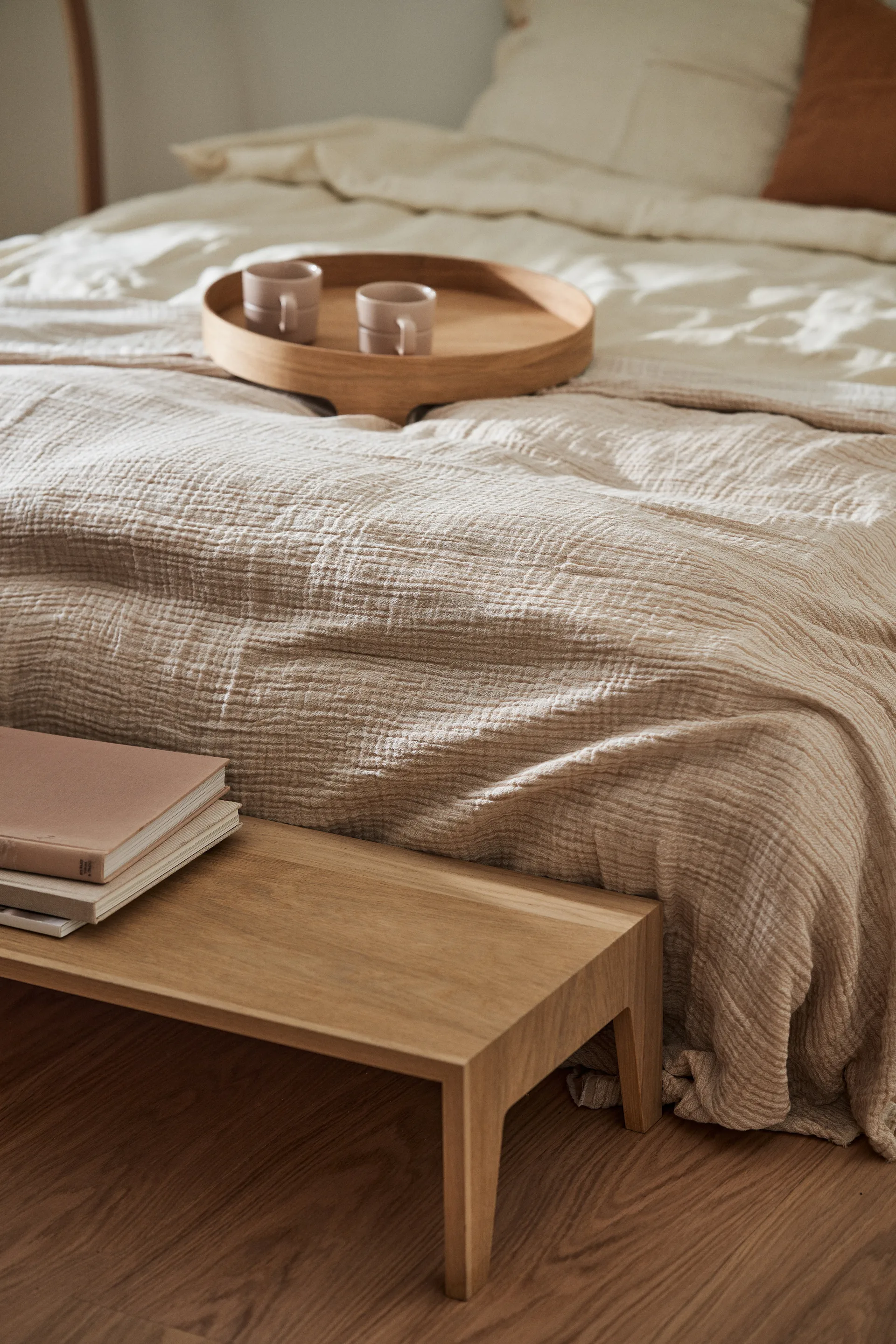 Breeze throw 160x260cm, Beige Scandi Living