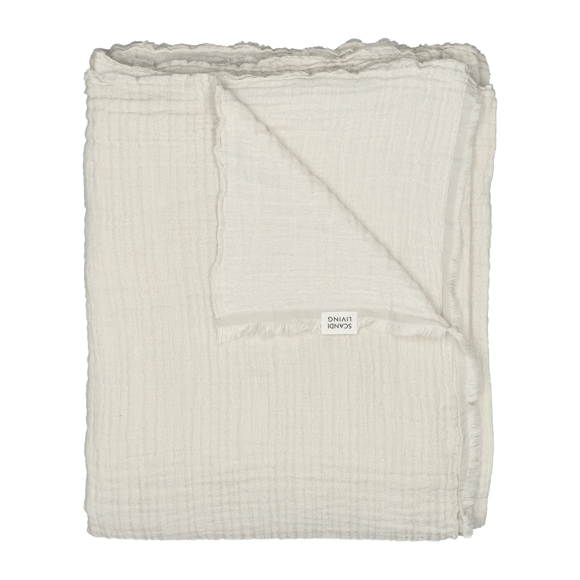 Breeze throw 260x260cm, Off-white Scandi Living