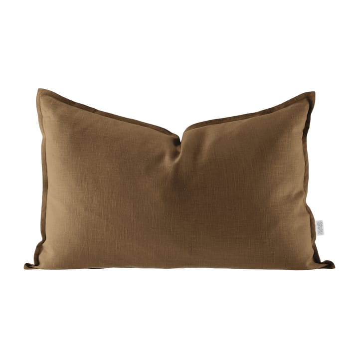 Calm pillow case linen 40x60 cm - Almond Brown - Scandi Living