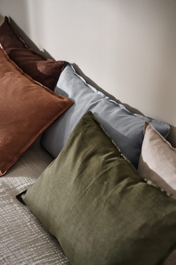 Calm pillow case linen 40x60 cm - Almond Brown - Scandi Living