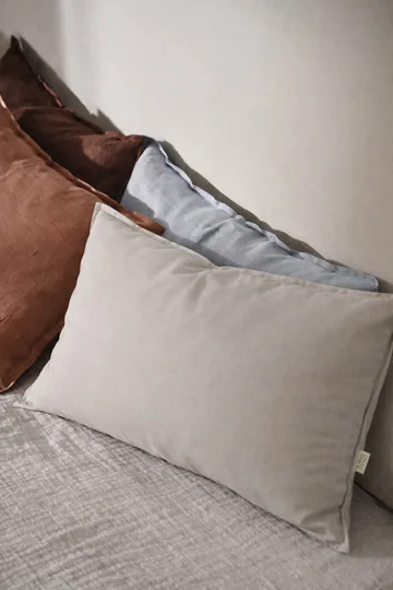 Calm pillow case linen 40x60 cm - Greige - Scandi Living