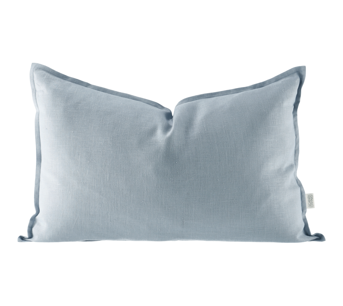 Scandi Living Calm pillow case linen 40x60 cm Sky Blue