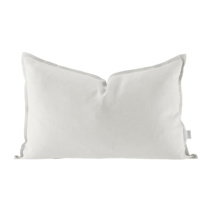 Calm pillow case linen 40x60 cm - White - Scandi Living
