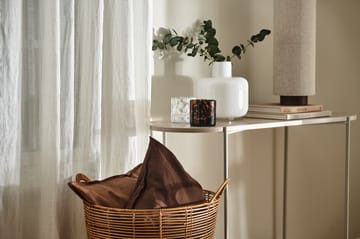 Calm pillow case linen 50x50 cm - Chocolate Brown - Scandi Living