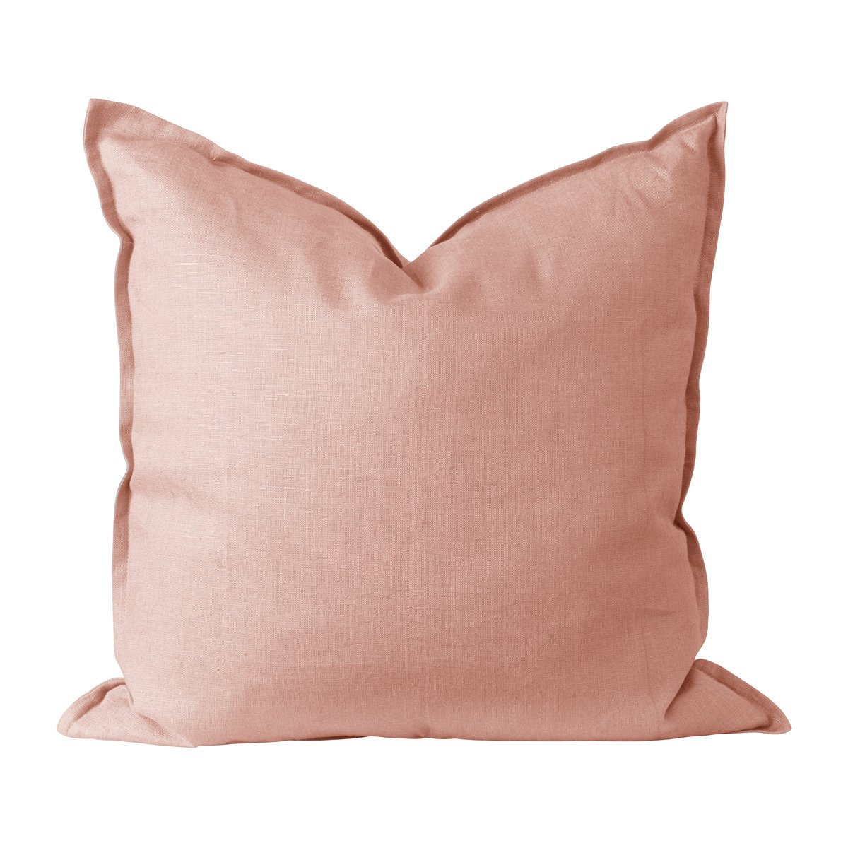 Scandi Living Calm pillow case linen 50x50 cm Dusty Rose