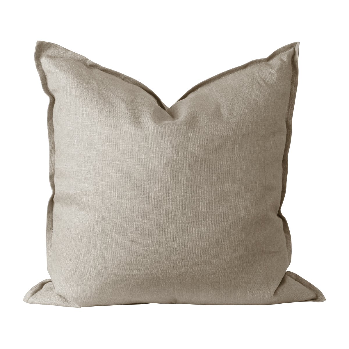 Scandi Living Calm pillow case linen 50x50 cm Sand | Scandinavian Design | Cushion covers | Beige