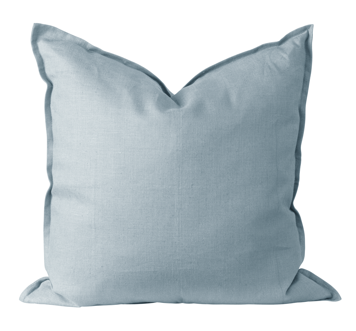 Scandi Living Calm pillow case linen 50x50 cm Sky Blue