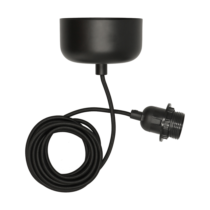 Ceiling suspension incl cord 250 cm - Black - Scandi Living