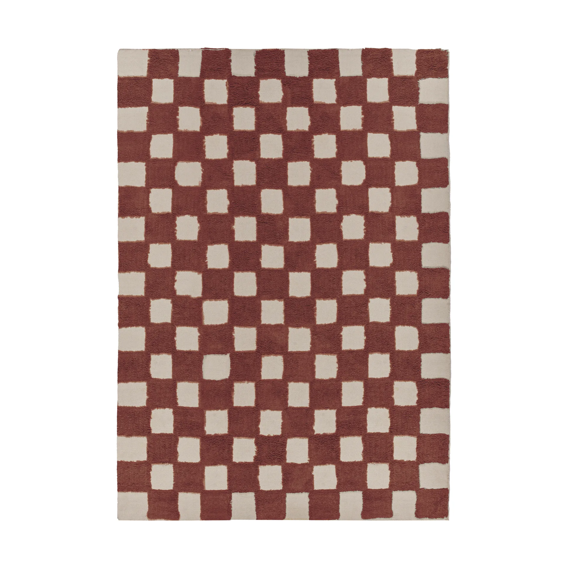 Checker Play mat 170x240 cm, Cocoa Scandi Living