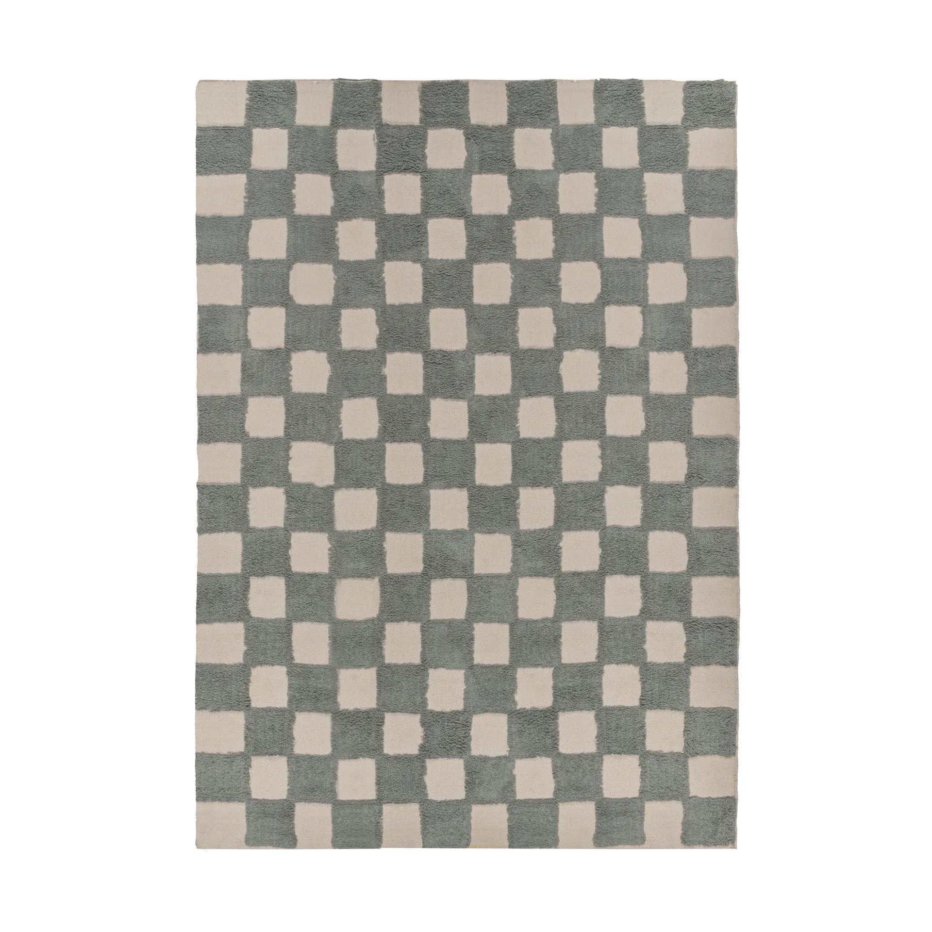 Checker Play mat 170x240 cm, Green Scandi Living