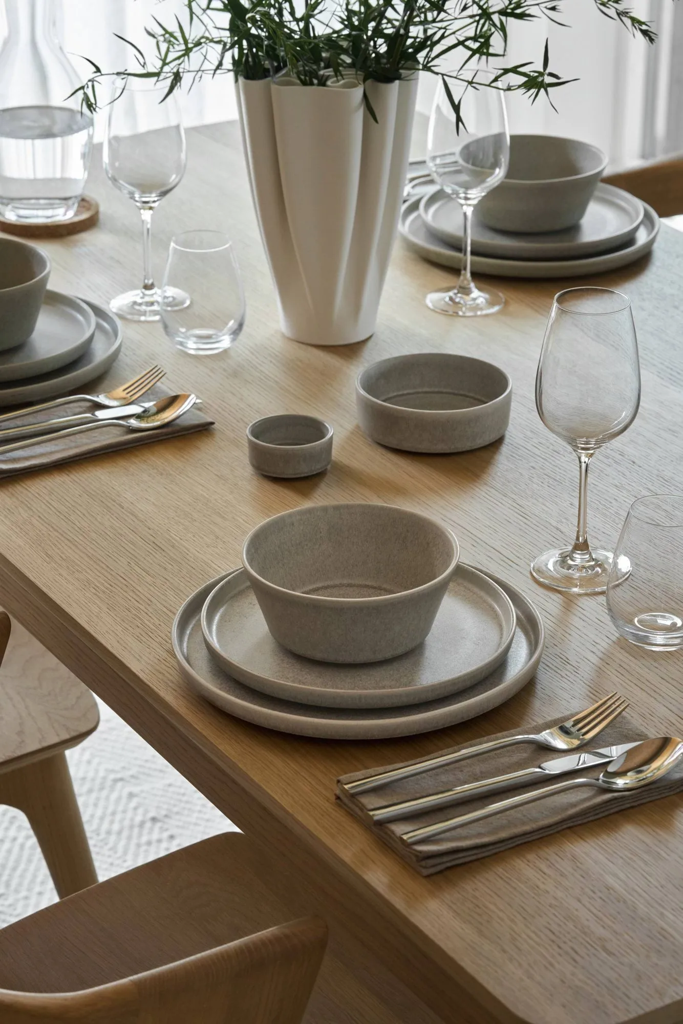 Clay dinner plate, Beige, Ø26 cm Scandi Living