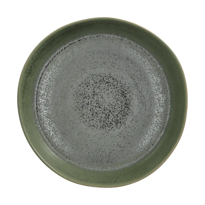 Clay pasta plate - Green, Ø23 cm - Scandi Living