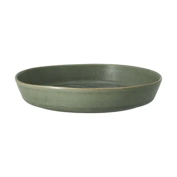 Clay pasta plate - Green, Ø23 cm - Scandi Living