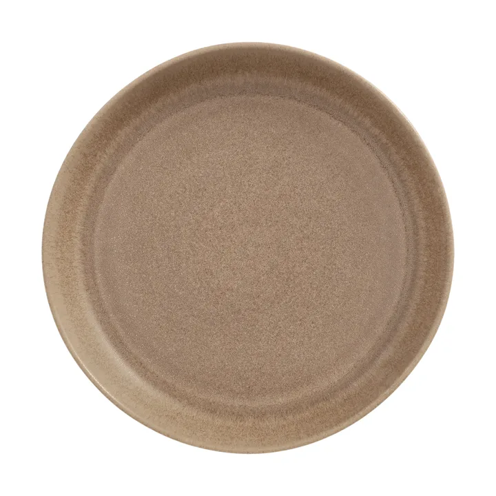 Clay pastatallrik - Brown, Ø23 cm - Scandi Living