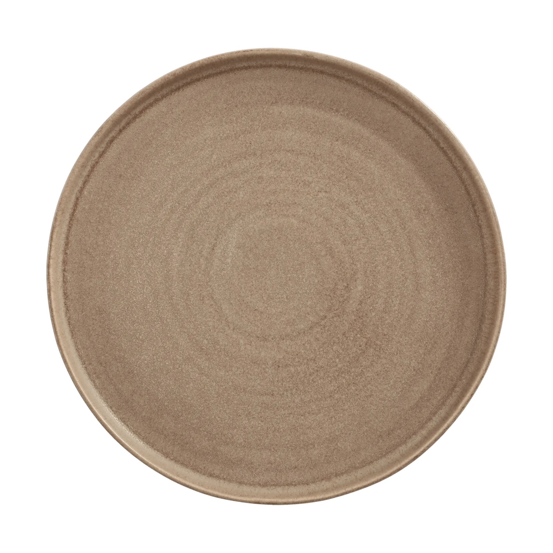 Clay side plate, Brown, Ø20 cm Scandi Living