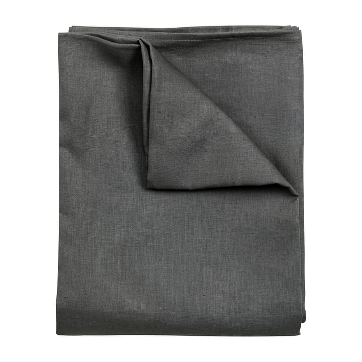 Clean linen table cloth 145x350 cm  - Charcoal  - Scandi Living