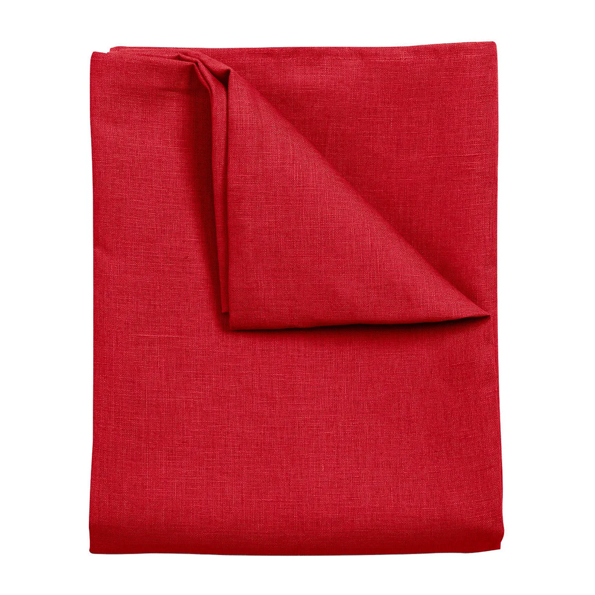 Clean linen table cloth 145x350 cm , Red Scandi Living