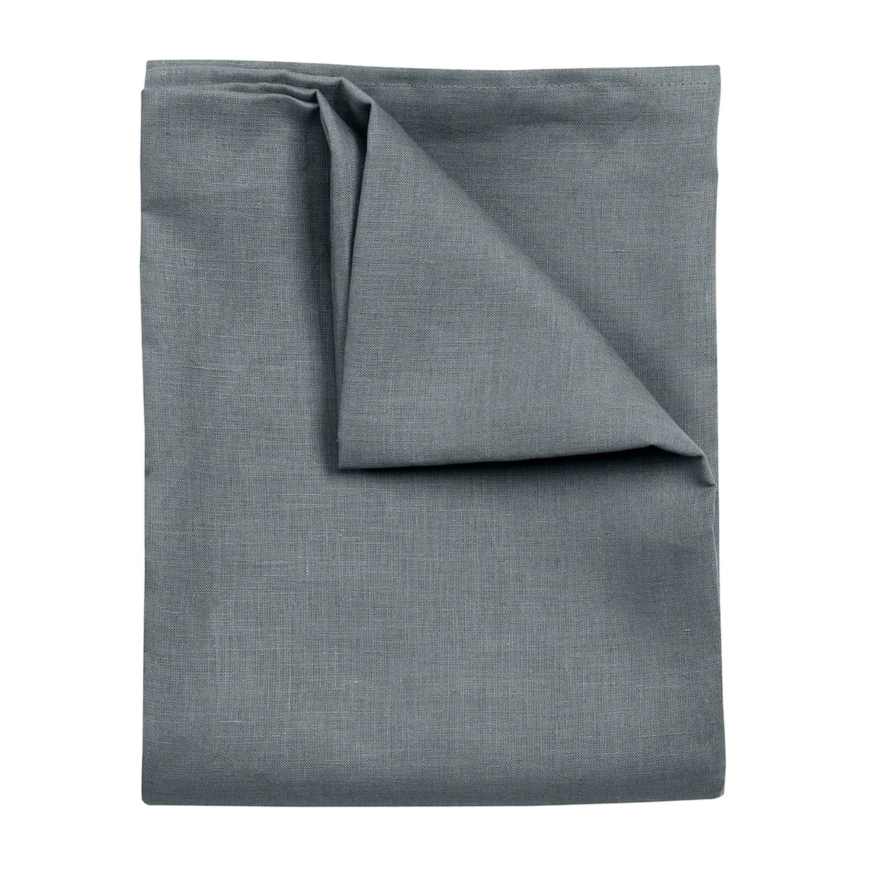 Scandi Living Clean linen table cloth 145x350 cm y Blue