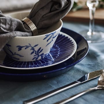 Clean linen table cloth 145x350 cm  - Smokey Blue - Scandi Living