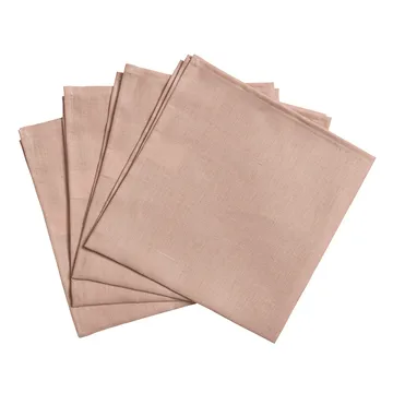 Clean serviettes 45 x 45 cm 4-pack - dusty rose - Scandi Living
